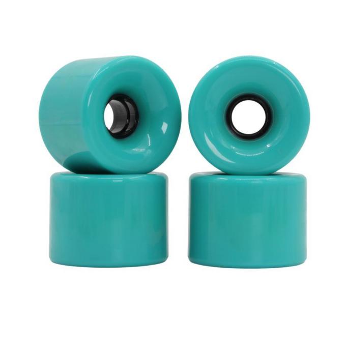 अनुकूलन ग्रीन पीयू स्केटबोर्ड पहियों 50MM-59MM Downhill Longboard पहियों 0